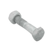 Bolt & Nut H/H Galv Long Thread 10 x 130mm